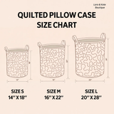 Spring Meadow | Handcrafted Laundry Basket