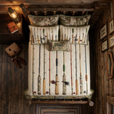 Vintage Tackle | 3-Piece Handcrafted Bedding Set