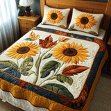 Sunny Blooms | 3-Piece Handcrafted Bedding Set