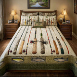 Vintage Tackle | 3-Piece Handcrafted Bedding Set